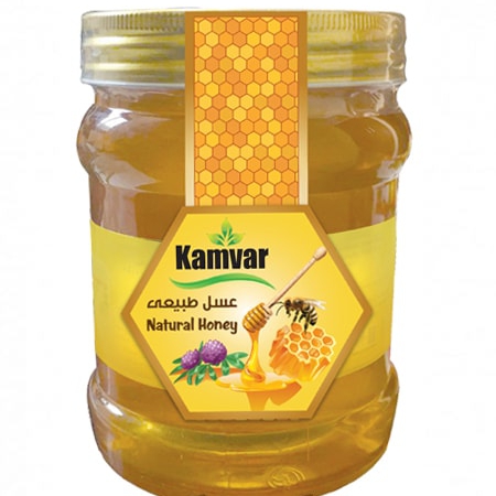 عسل طبیعی کامور 1 کیلویی